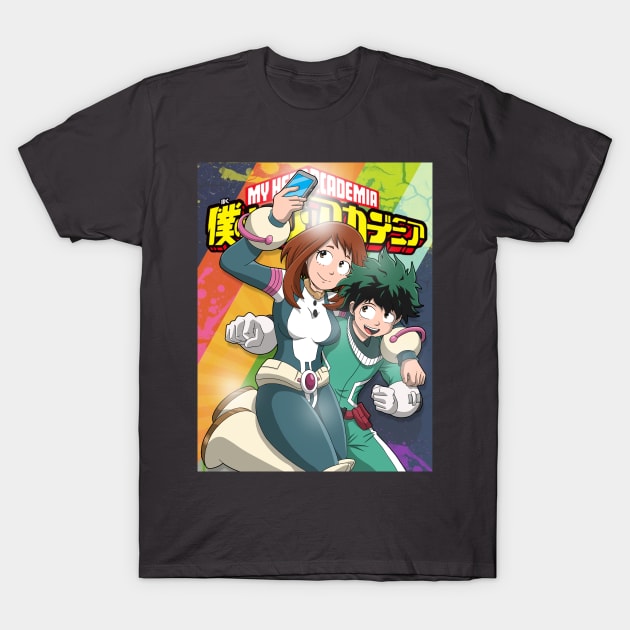 Uraraka and Deku T-Shirt by Rjay21